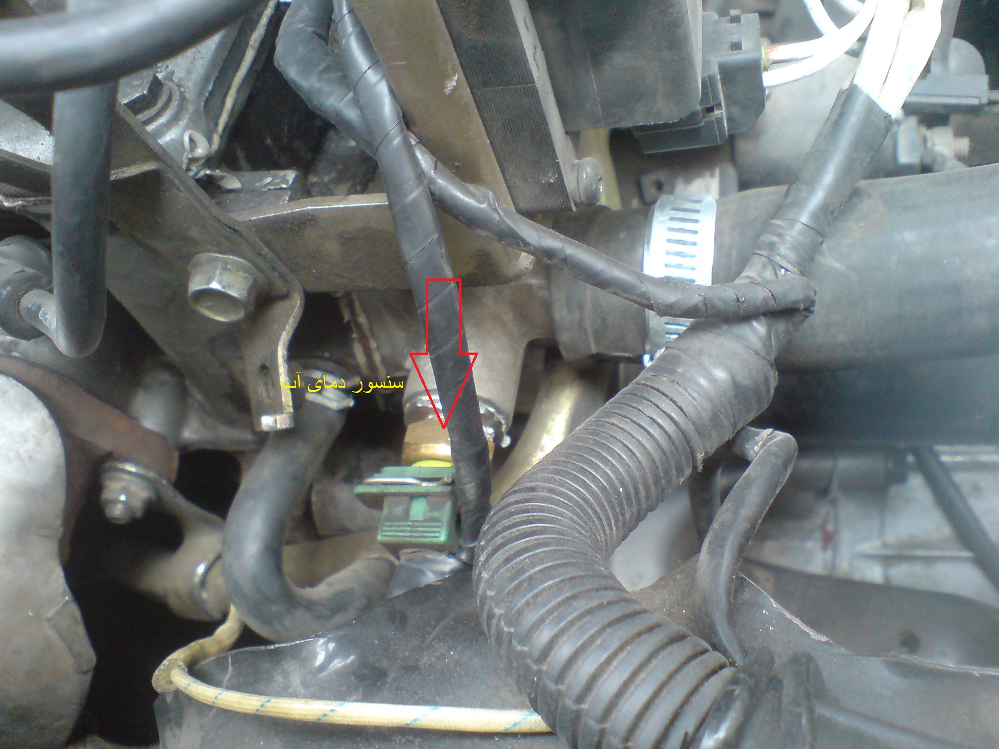 سنسور دمای اب خودرو